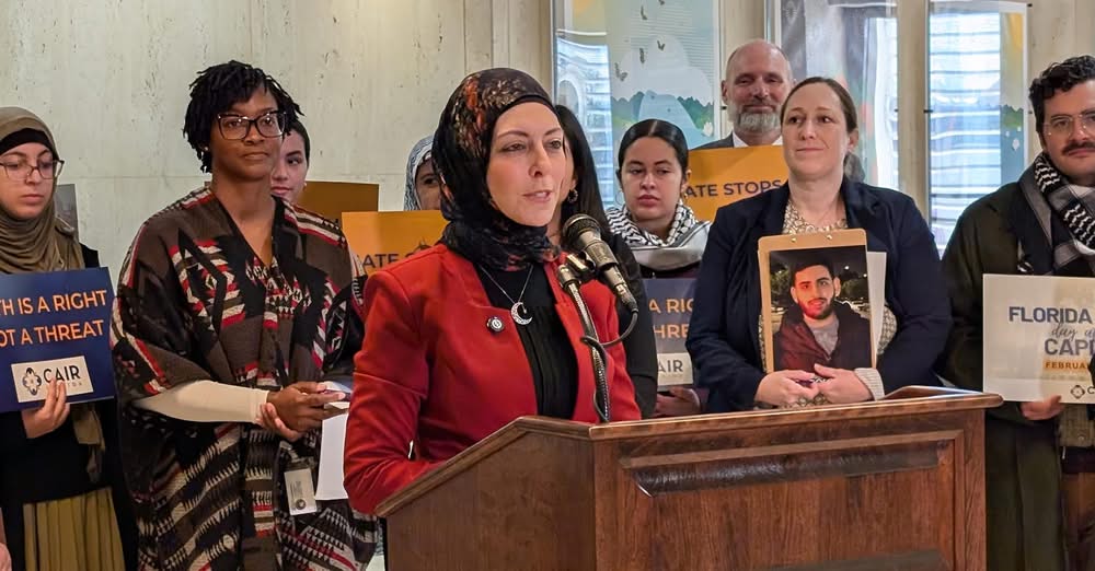 Featured image for “CAIR Florida comes to the Capitol, despite ‘terrorist’ designation by Gov. DeSantis”